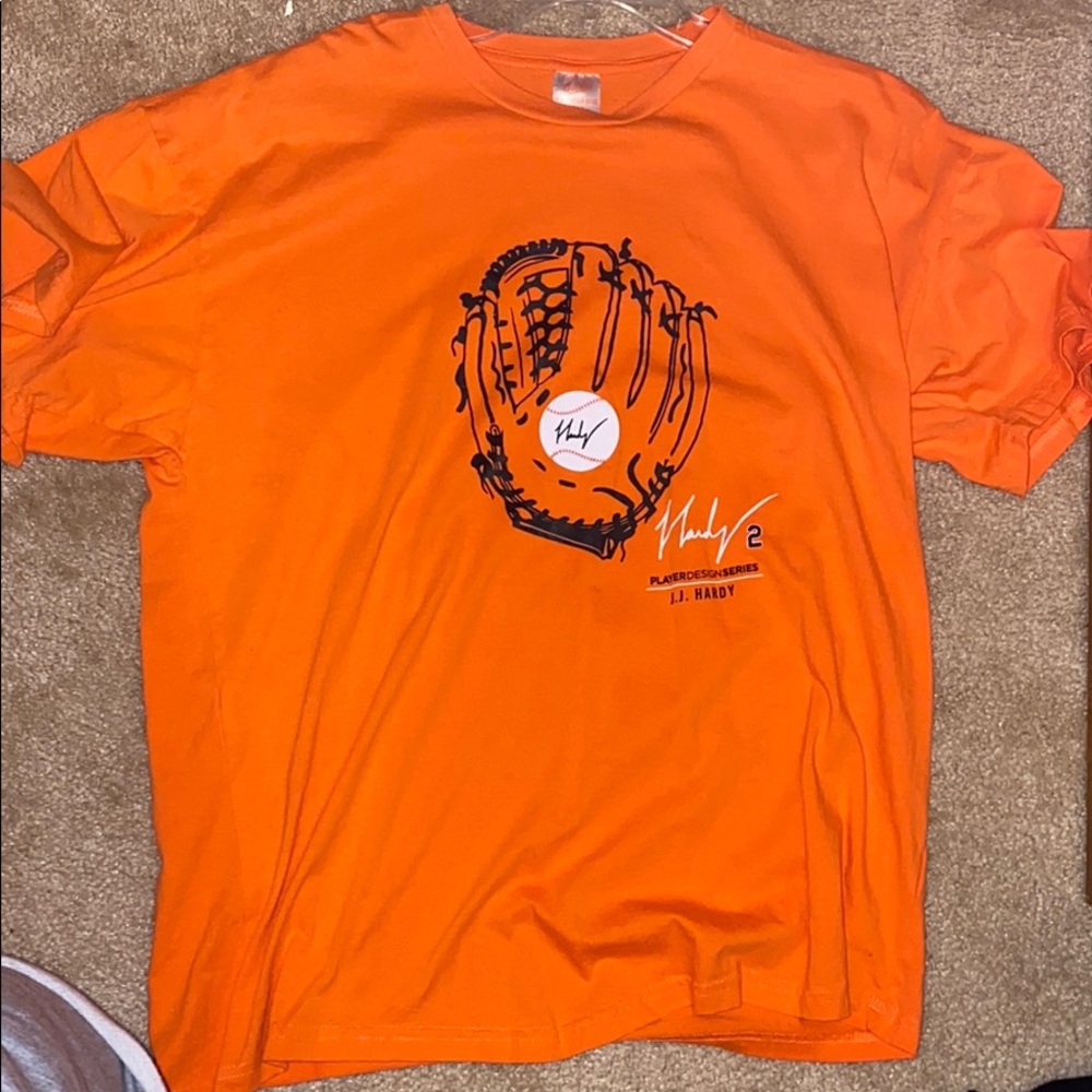 J.J Hardy Baltimore Orioles Signature Shirt